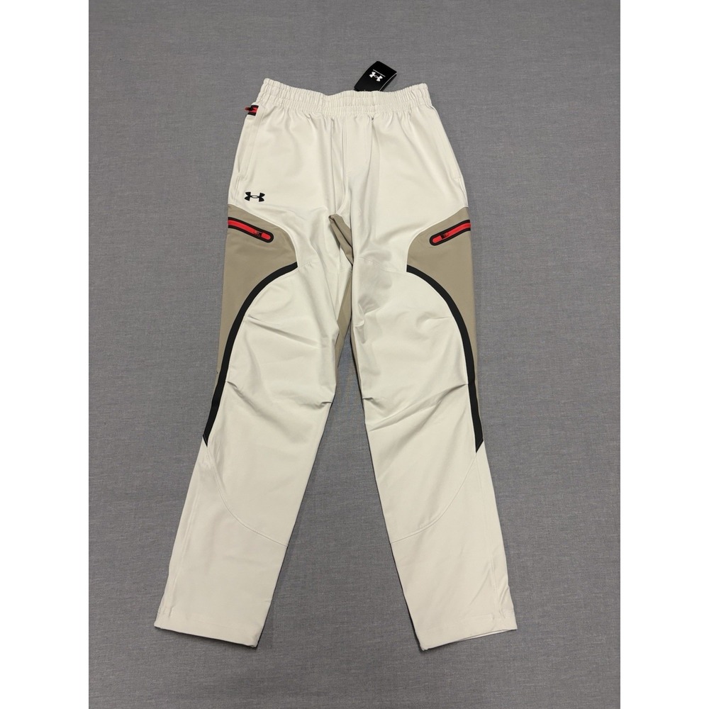 Under Armour Mens UA Unstoppable Cargo Pants Small Summit White 1390256 NWT $100